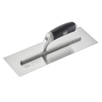 Carbon Steel Plasterers Trowel with Soft Grip Handle 